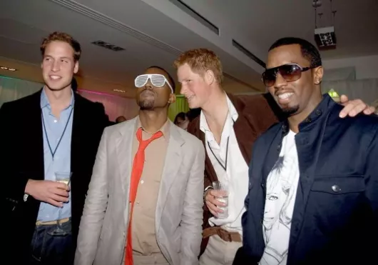 Diddy suggests Prince Harry and William were invited to his parties in resurfaced chat