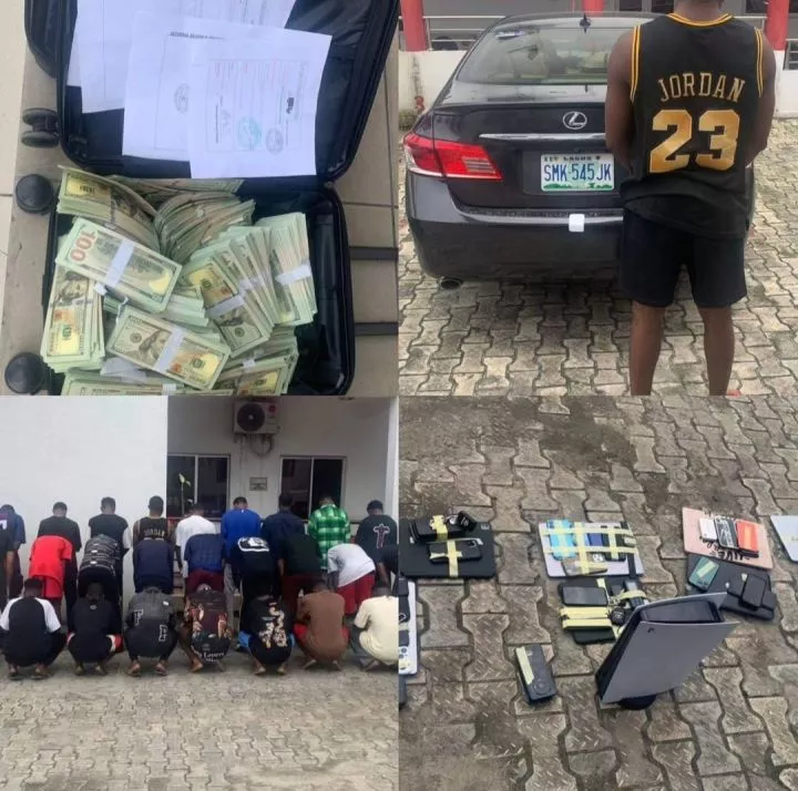 EFCC arrests 33 suspected internet fraudsters, recover fake dollars in Port Harcourt