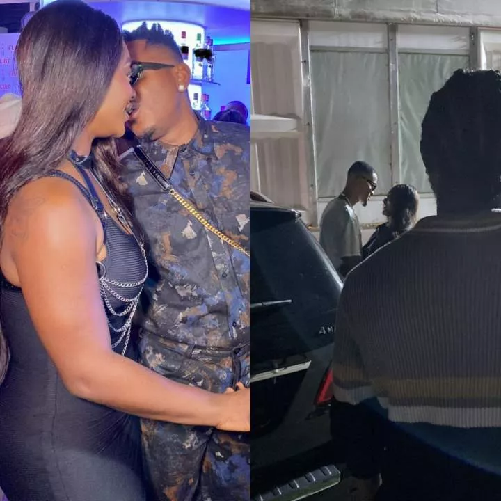 BBNaija star, Uriel trends as she's seen kissing Groovy hours after kissing actor Timini (video)