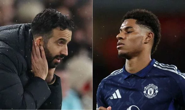 Ruben Amorim 'furious' with Marcus Rashford as Man Utd star called 'f***ing rubbish'