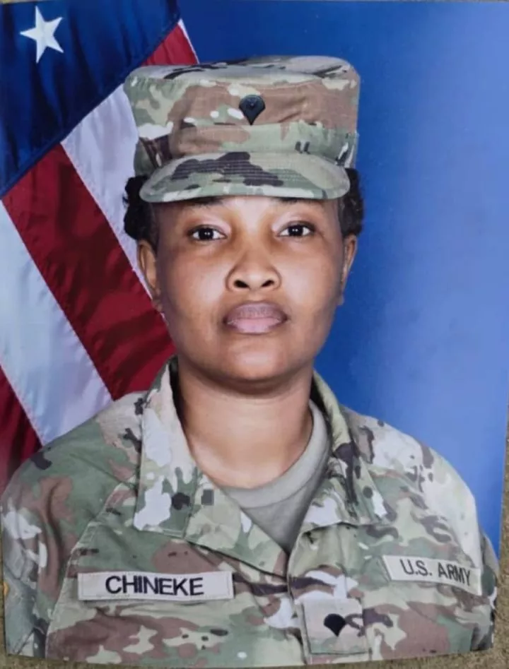 Nollywood actress, Princess Chineke joins U.S. Army