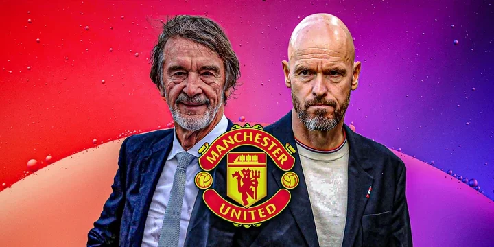 Sir Jim Ratcliffe and Erik ten Hag