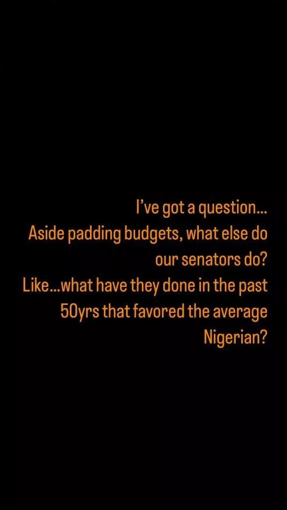 'Aside padding budgets, what else do Nigerian senators do' - Basketmouth queries