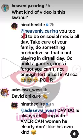 'He is always cheating with American women' - Davido's alleged side chick, Anita Brown claims