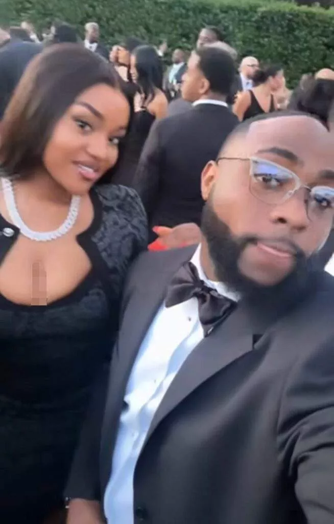 Davido and Chioma flaunt cuteness at family friend's wedding in US