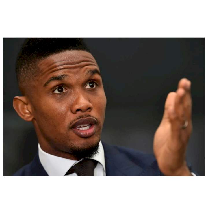 World Cup: Reactions trail video of Samuel Eto'o brutalising man in Qatar (Video)
