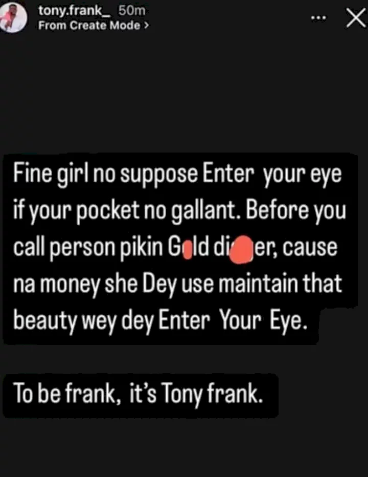 Why you should avoid pretty girls - Tony Frank