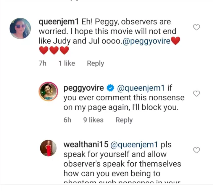 Freddie Leonard's fiancee, Peggy Ovire blows hot as lady says her lover might marry another actress like Yul Edochie