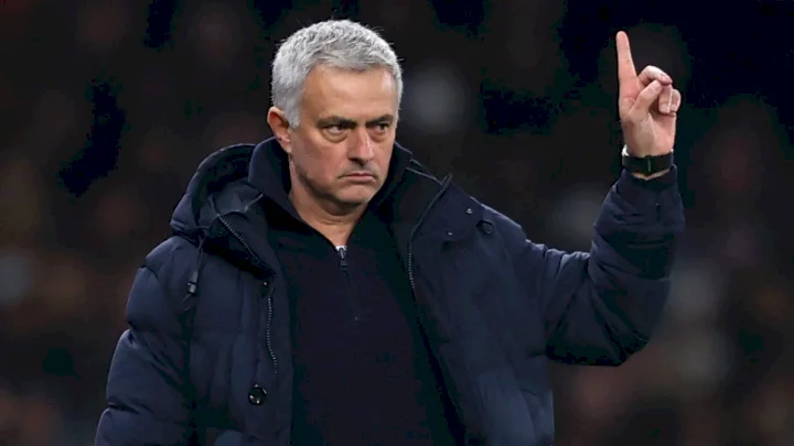EPL: Mourinho refuses to reveal why Tottenham dropped points from winning positions