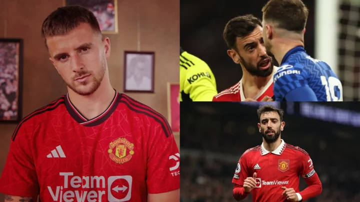 Who will be Man Utd's No. 10? Bruno Fernandes opens up on battle with new signing Mason Mount
