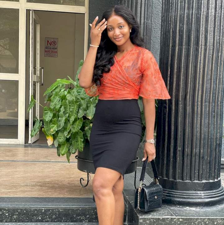 It is rude to assume a woman is pregnant and congratulate her on it - Former beauty queen, Powede Awujo calls out insensitive Instagram users