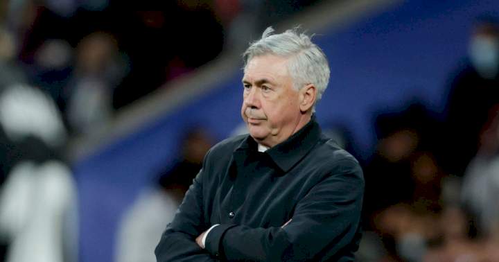 UEFA Super Cup final: Ancelotti names strong squad to face Eintracht Frankfurt (Full list)