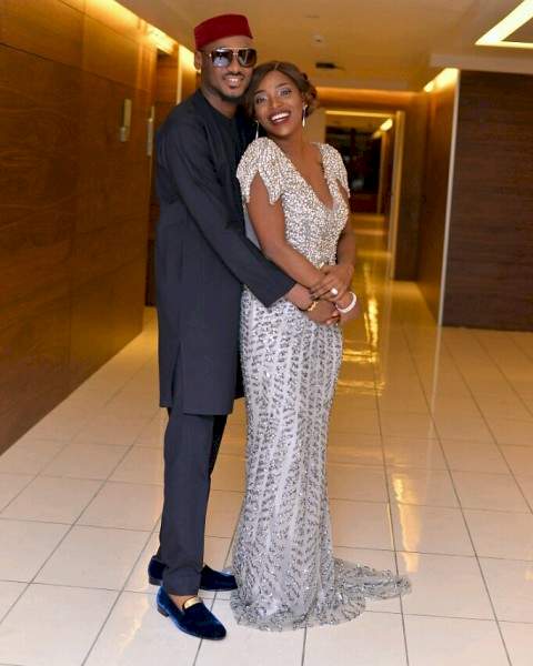 "What kind of embarrassment is this one?" - Annie Idibia under fire for tackling husband, Tuface over cheating on a show (Video)