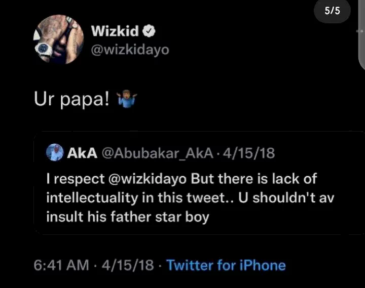 'Don't pray for this Wizkid to come back' - Reactions trail old posts of Big Wiz trolling back to back