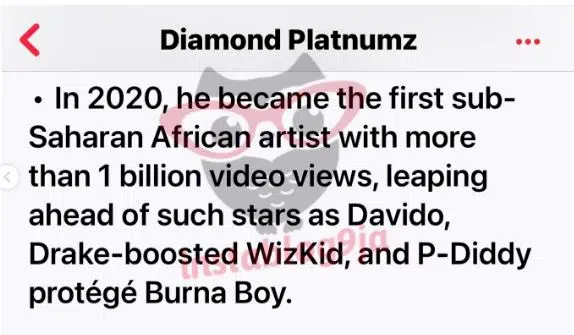 Reactions as Diamond Platnumz ridicules Wizkid and Burna Boy