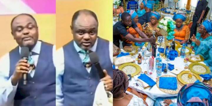 "You don't need to feed people to get married"- Nigerian clergyman says having wedding reception is unnecessary (Video)