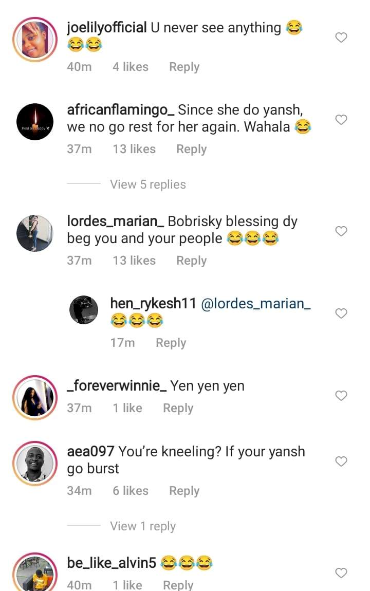 'Since she do nyash we no go rest for her again' - Netizens drag Blessing Okoro over message she sent to future husband (Video)