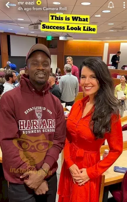 'This is what success looks like' - Mr Eazi says as he completes a course at Harvard University