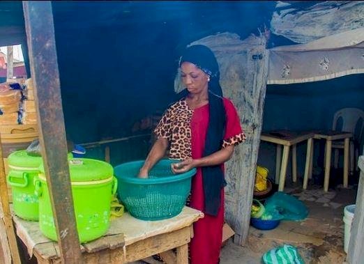 Actress, Tonto Dikeh embarks on empowerment programme for widows and single moms (Video/Photos)