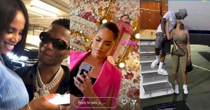 Wizkid and baby mama, Jada P reportedly expecting second child