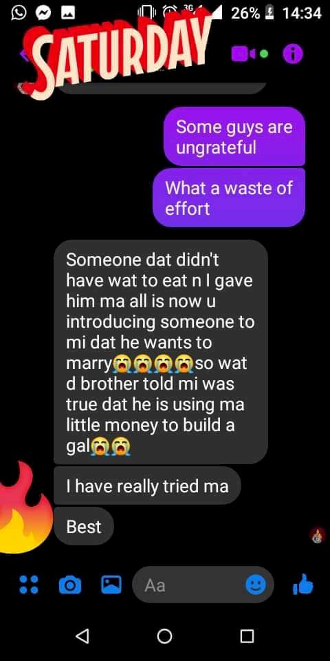 He saved my number on his phone as landlord's son - Lady left heartbroken after her boyfriend of 9 years who she pays his house rent dumps her for another