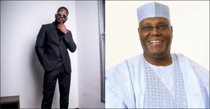 "I unfollow and un-stan you" - Fans berate Cross Okonkwo over comment following call with Atiku Abubakar