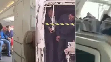 Passenger arrested for opening plane door mid-flight (Video)