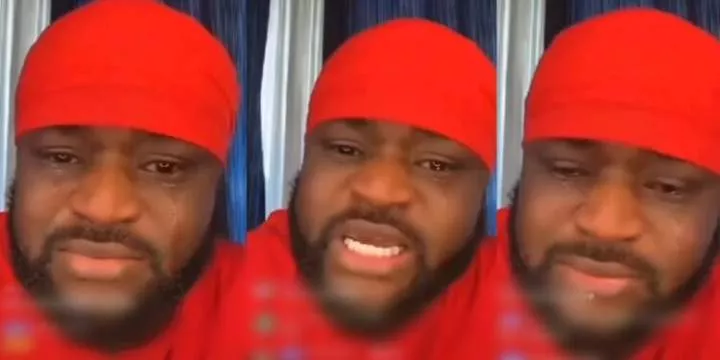 "If Nigeria good wetin I dey find for Germany?" - Man breaks down in tears following Tinubu's announcement as president-elect (Video)