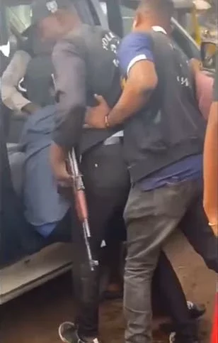 Kwara State Police Officers Seen Assaulting a Young Man After Labeling Him a Yahoo Boy (Video)