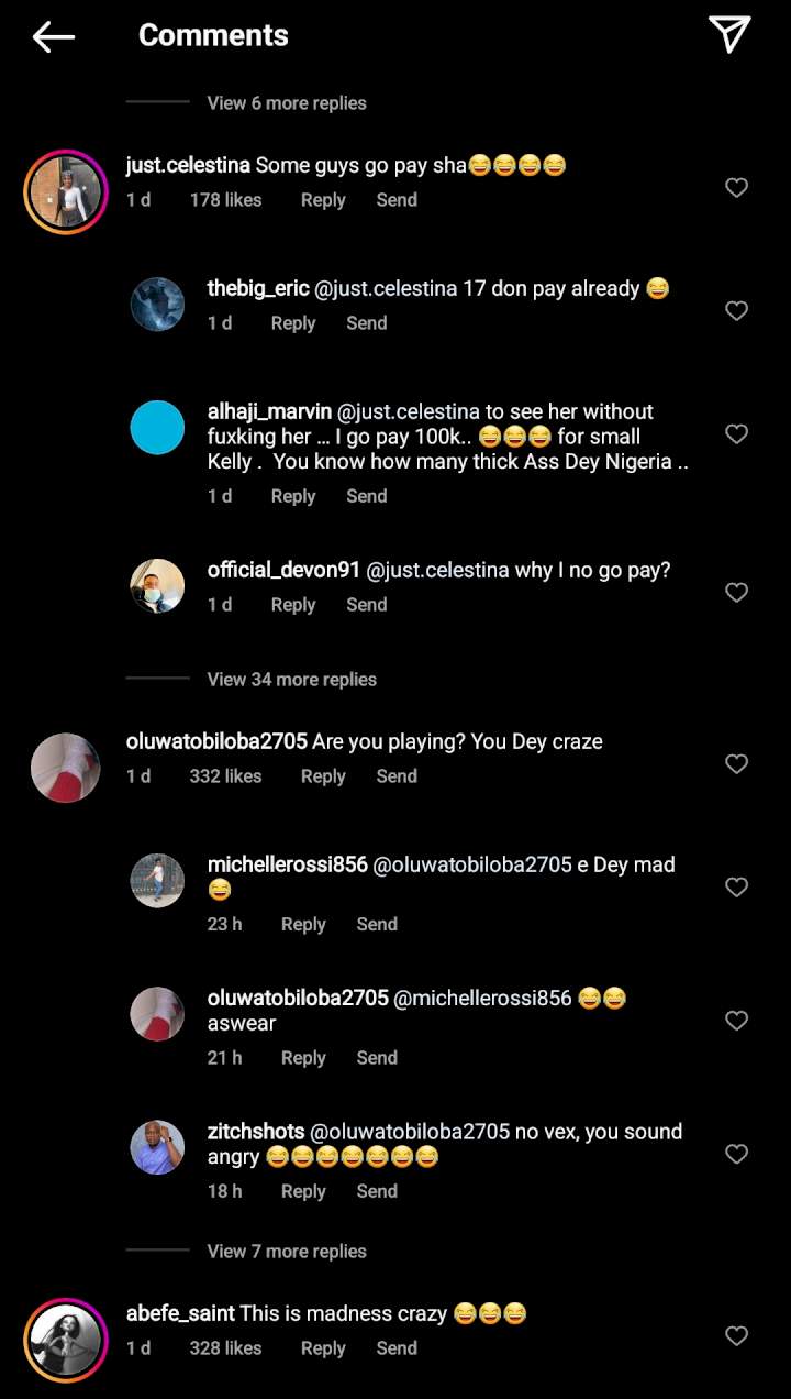 'Ment or Malaria?' - Nigerians react as young man announces N100k entry fee to see famous TikToker, Kelly (VIDEO)