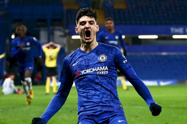 Chelsea confirm deal for 20-year-old striker