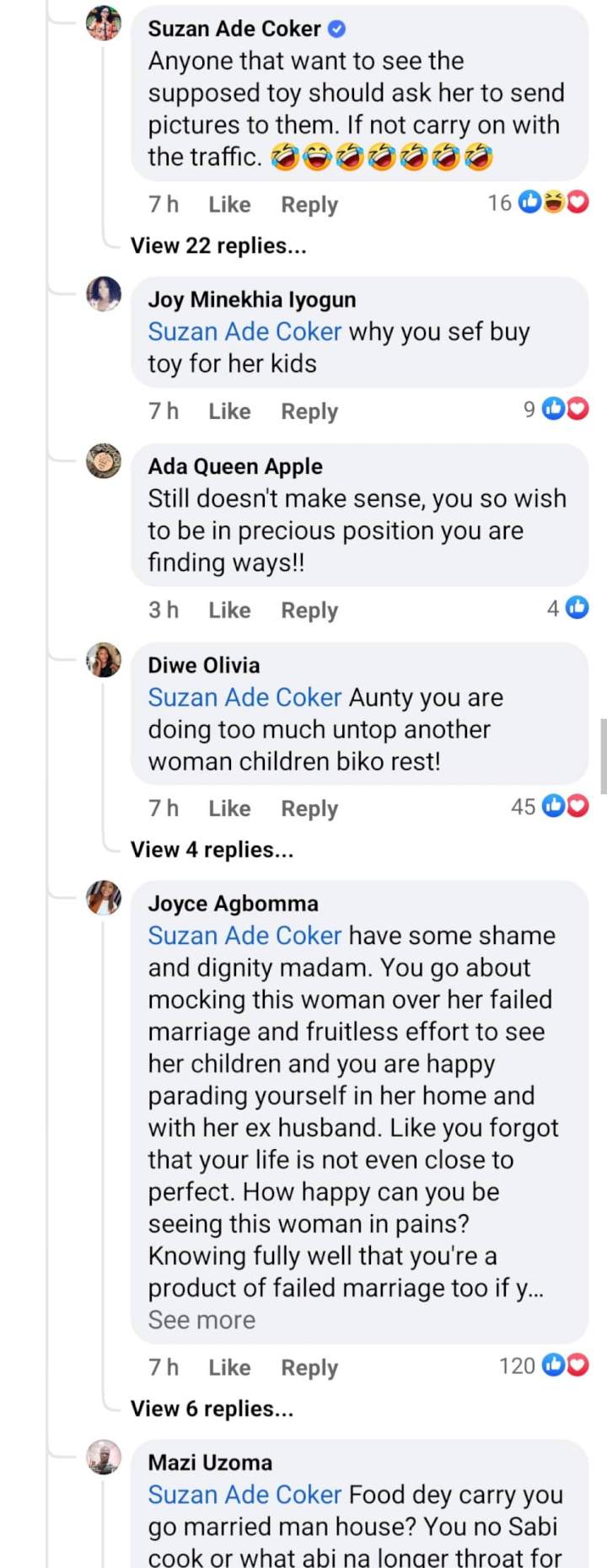 FFK's ex-wife, Precious Chikwendu clashes with Suzan Ade Coker, drags one another to filth