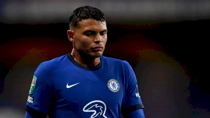 EPL: Thiago Silva breaks silence on red card, Chelsea’s 5-2 loss to West Brom