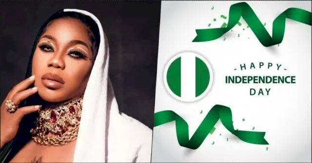Toyin Lawani slammed about Nigeria's Independence Day outfit