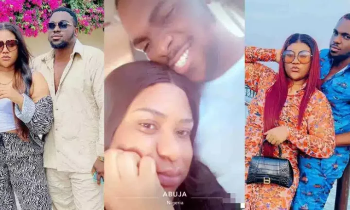 'One year down, forever to go' - Nkechi Blessing and lover celebrate one year 'Knacking' anniversary (Video)