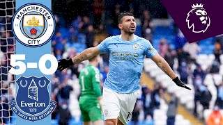 Manchester City 5 - 0 Everton (May-23-2021) Premier League Highlights