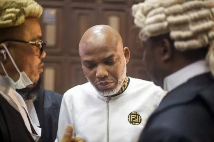 Alleged Terrorism: Court Admits Videos Showing Nnamdi Kanu 'Creating' Eastern Security Network Alleged Terrorism: Court Admits Videos Showing Nnamdi Kanu 'Creating' Eastern Security Network