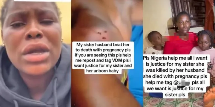 Pregnant woman passes away after domestic violence in Benin, sister cries for help Pregnant woman passes away after domestic violence in Benin, sister cries for help