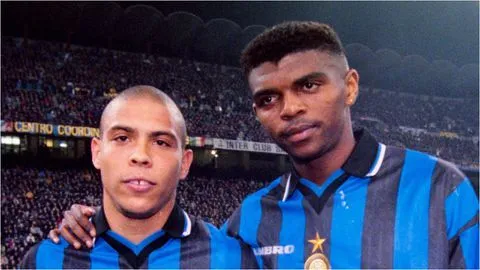 Legend, Papillo - Serie A celebrates Nwankwo Kanu with legendary Ronaldo throwback