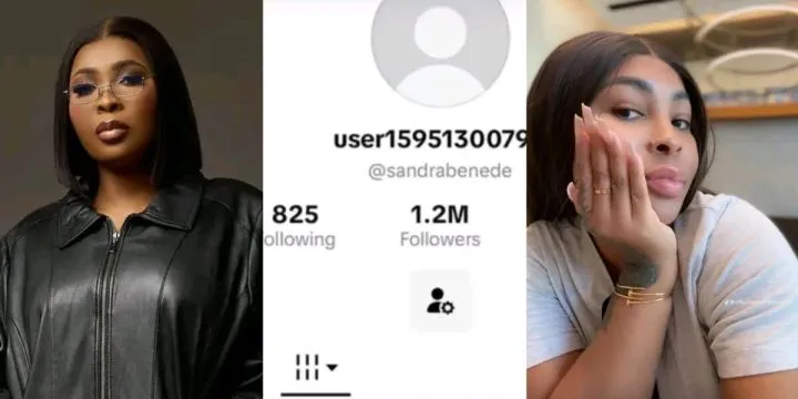 Sandra Benede's TikTok account gets banned