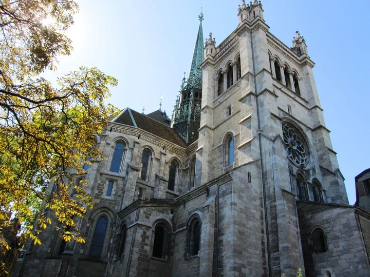 Image may contain Arch Architecture Gothic Arch Building Spire Tower Cathedral and Church
