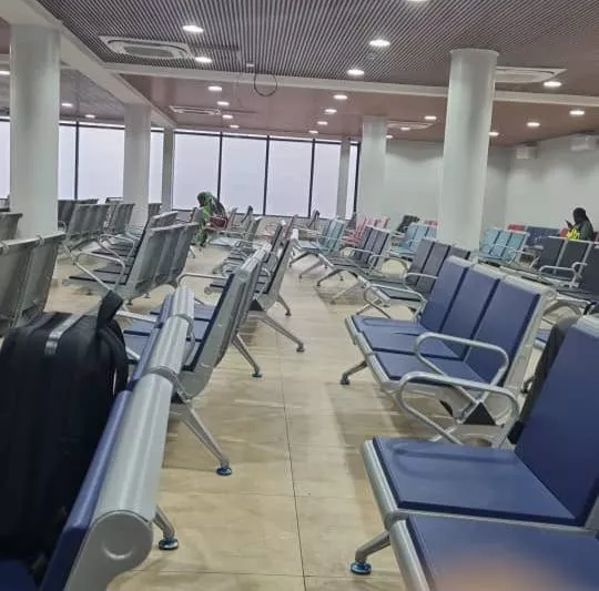 Nigerians lament how empty the Lagos airport is due to high cost of flight tickets