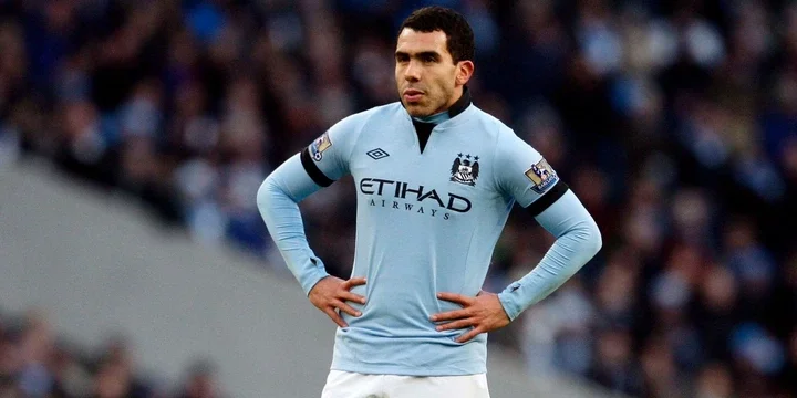 Manchester City's Carlos Tevez