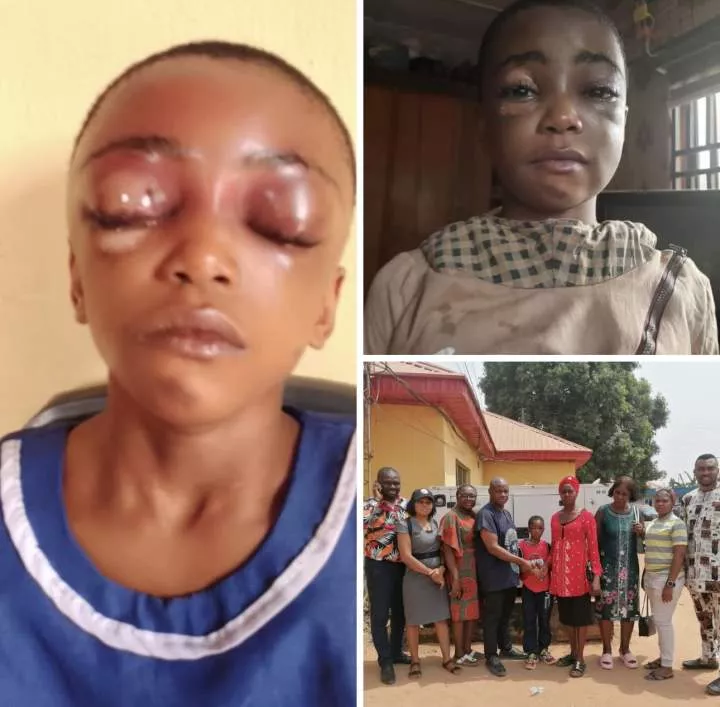 Nursing mother brutalises her maid in Anambra