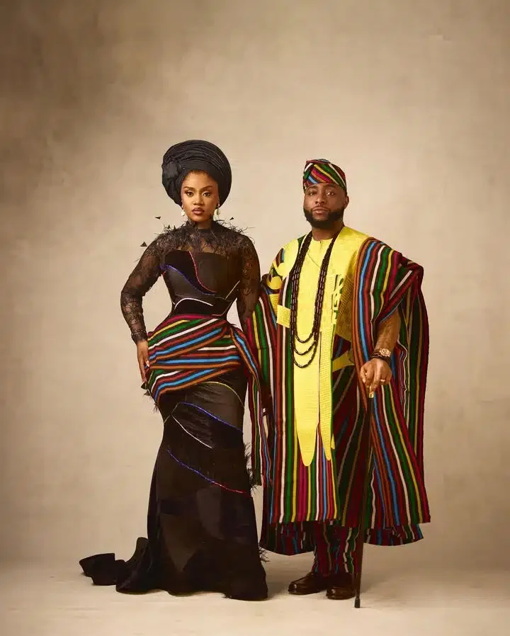 Davido and Chioma Rowland stuns fans with their pre-wedding photos