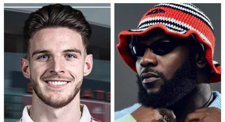 Declan Rice finds inspiration in ODUMODU BLVCK's song