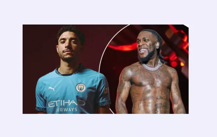 Burna Boy is my favourite musician - Man City star, Omar Marmoush