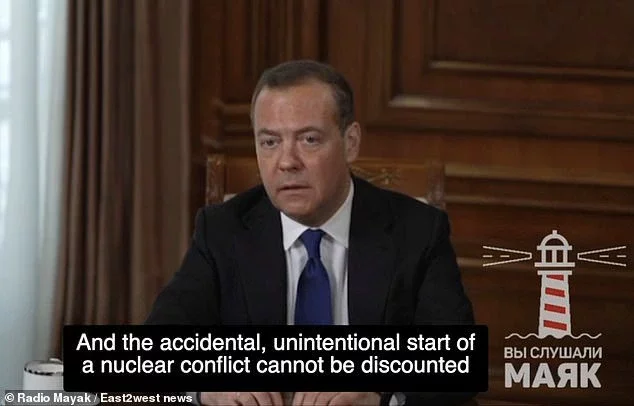 Medvedev reaffirmed threats Russia would be willing to resort to nuclear warfare if needed
