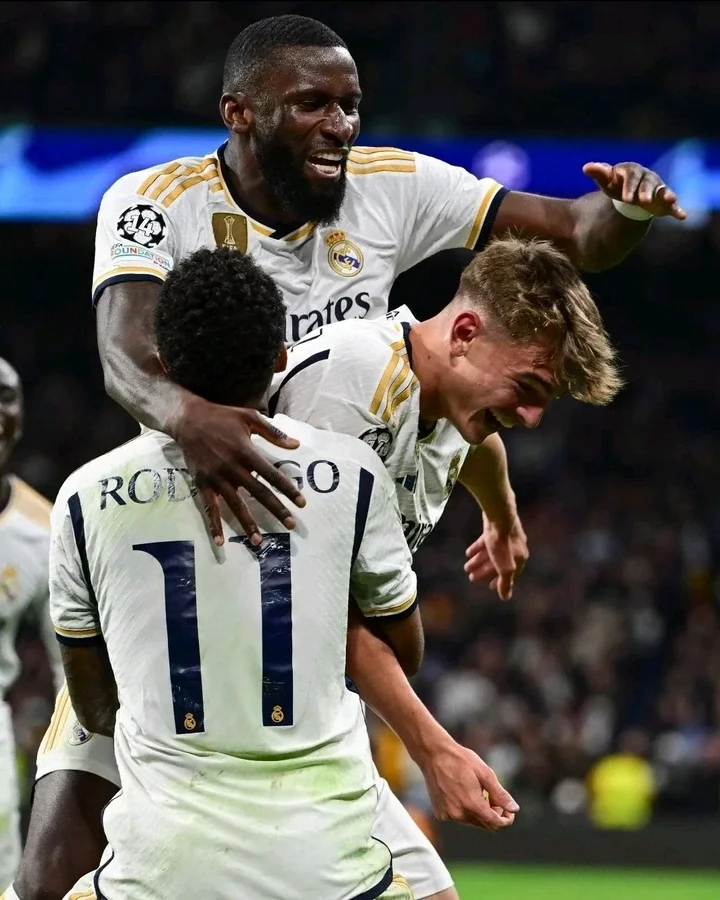 Osimhen replies Rudiger after the Real Madrid defender called him 'strong' after Real Madrid Game