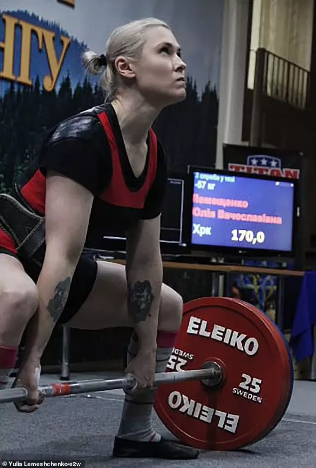 Ukraine female powerlifting champion is captured by Russia and accused of ass@ssination�plot